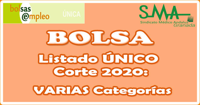 Residuos Guardería brindis BOLSA SAS 11/05/21. Publicación listas actualización completa de baremo de  Bolsa (corte 2020) de varias Categorías - https://simeg.org